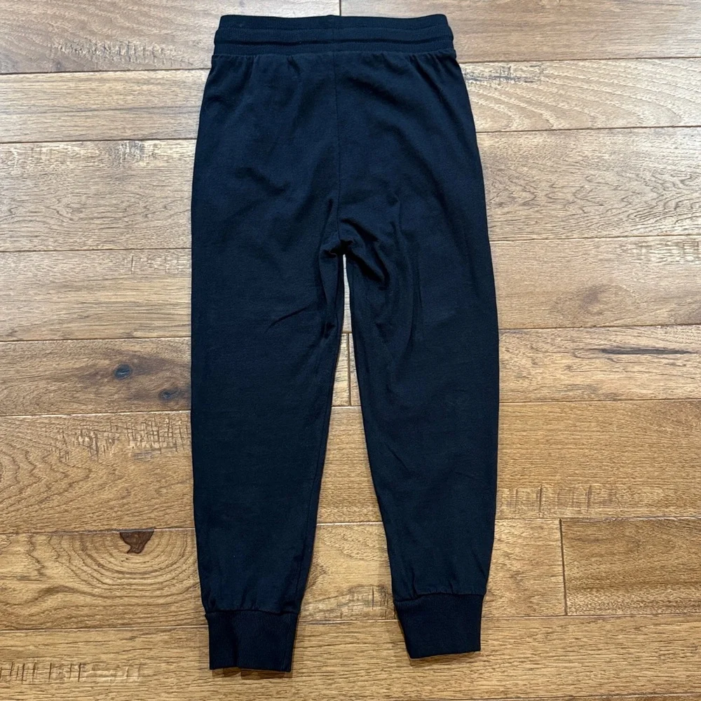 H&M Girls Cotton Black Jogger Pants - Size US 7